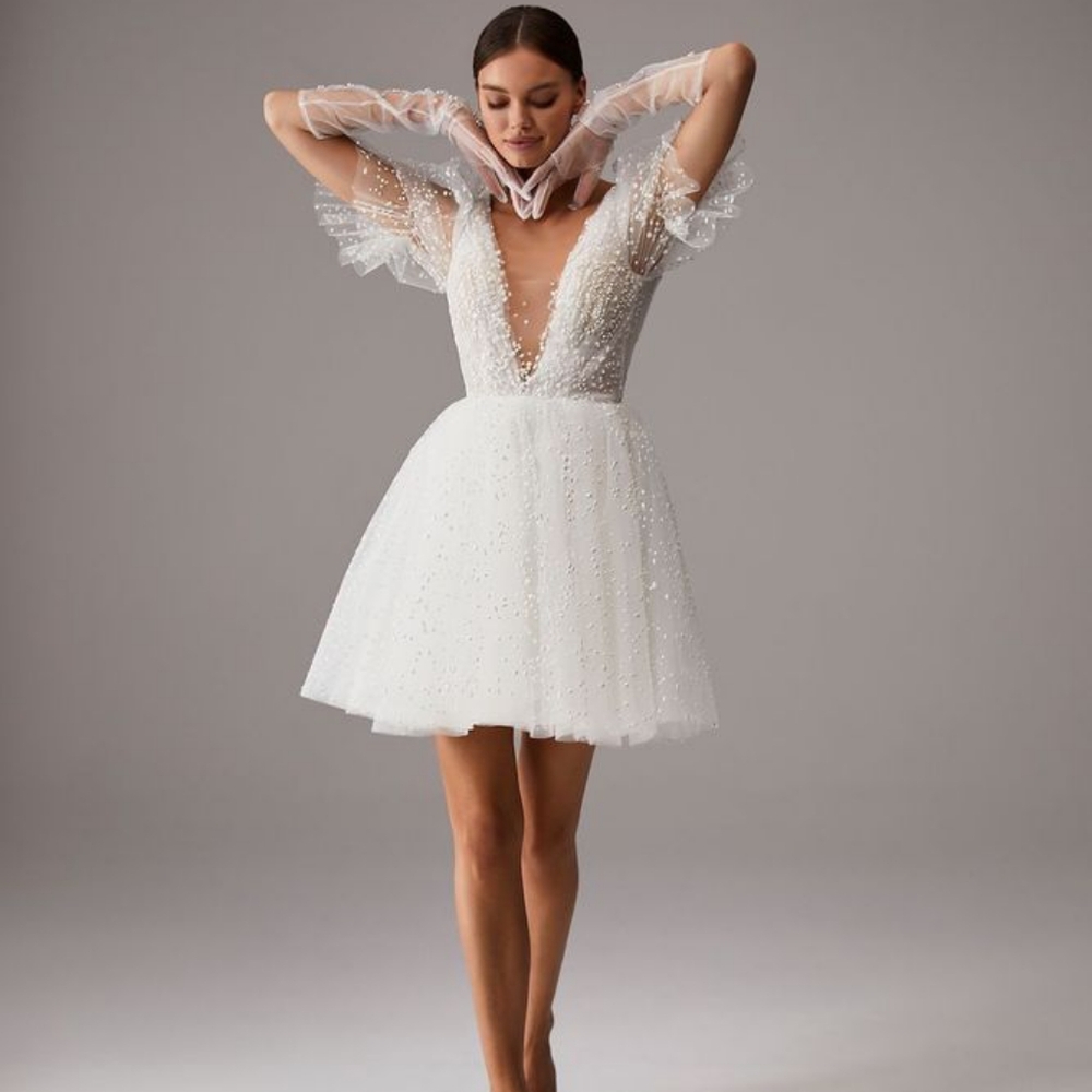 Tulle mini dress